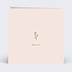 Carte anniversaire adulte Couronne de Fleurs Champêtre Verso