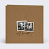 Carte anniversaire adulte Kraft Vintage Verso
