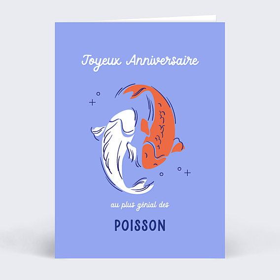 Anniversaire Adulte Astro Poisson