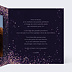 Carte anniversaire Paillettes roses Intérieur Droit