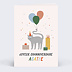 Carte anniversaire Channiversaire