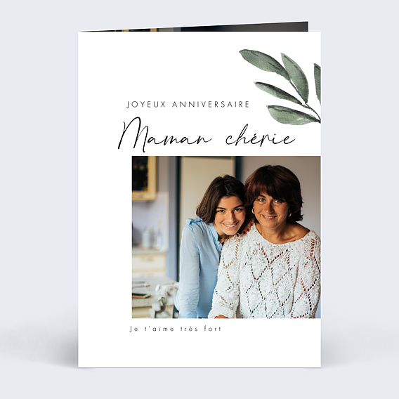 Carte anniversaire Petit Brin