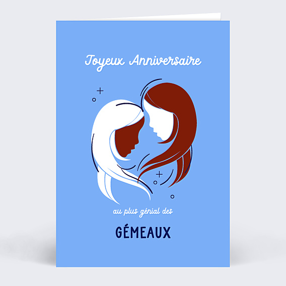 Anniversaire Adulte Astro Gémeaux
