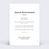 Carte anniversaire adulte Multiphoto Élégance Verso