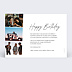 Carte anniversaire adulte Photobooth Verso