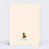 Carte anniversaire adulte Papa Ours Verso