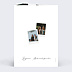 Carte anniversaire adulte Pêle-Mêle 9 Polaroid Verso