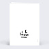 Carte anniversaire adulte Prendre de la bouteille Verso
