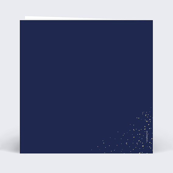 Carte anniversaire Tourbillon Verso