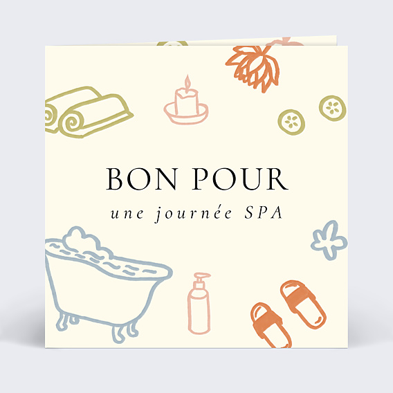 Anniversaire Adulte Bon pour un spa