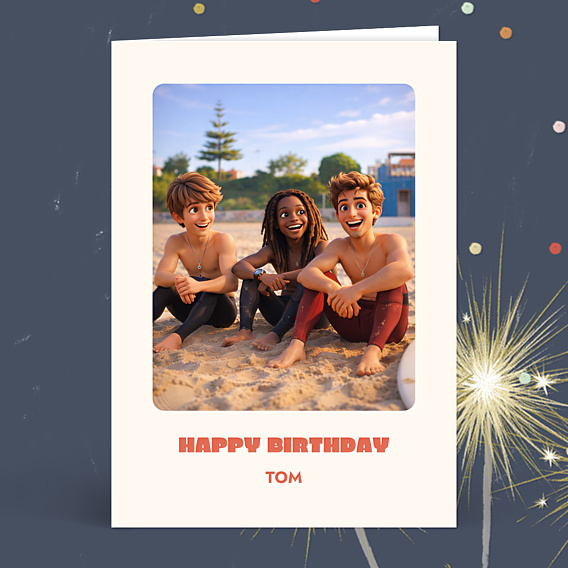 Anniversaire Adulte Amis en film d'animation