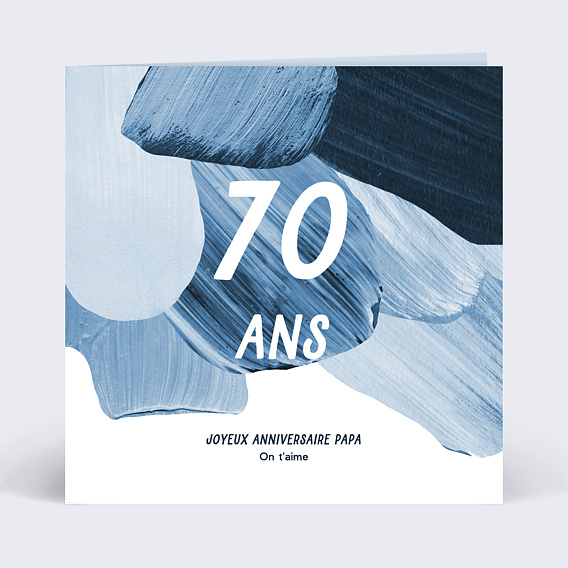 Carte anniversaire Azure