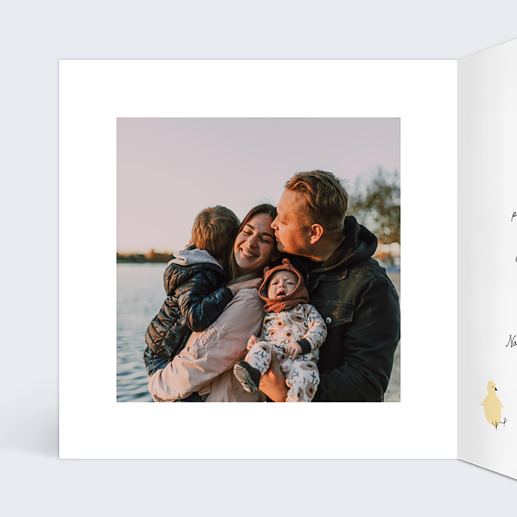 Carte anniversaire Maman Poule Intérieur Gauche