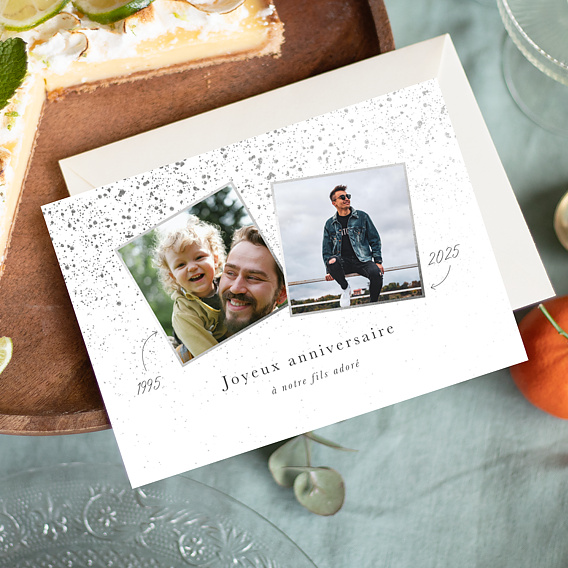 Carte anniversaire Belles Années Après 1