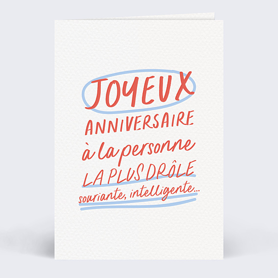 Anniversaire Adulte Détail caché