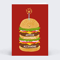 Burger d'Anniversaire