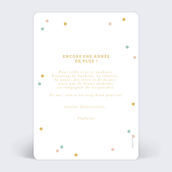 Anniversaire Adulte Happiest Birthday