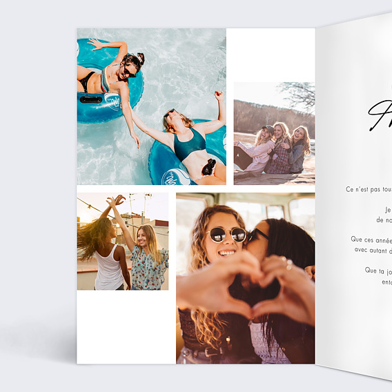 Carte anniversaire Ma Personne Préférée Intérieur Gauche