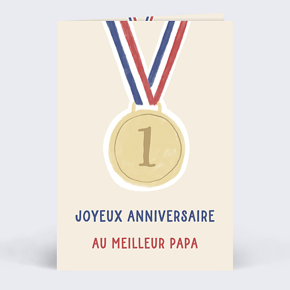 Anniversaire Adulte Médaille