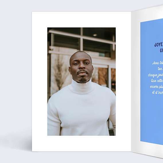 Carte anniversaire Astro Gémeaux Intérieur Gauche