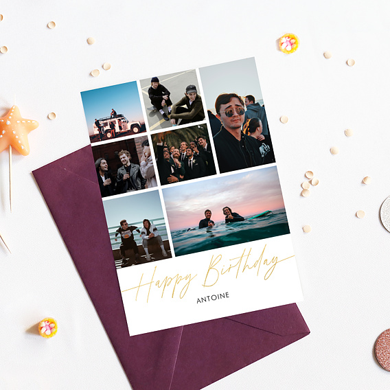 Carte anniversaire Harmonie Après 1