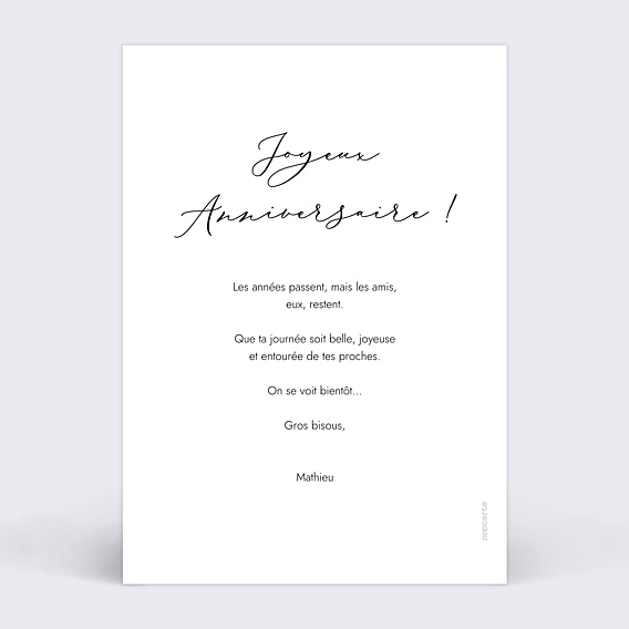 Anniversaire Adulte Votre Photo ici