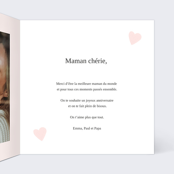 Anniversaire Adulte Grands Coeurs Roses