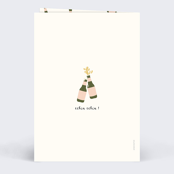 Carte anniversaire Anni-bière-saire Verso