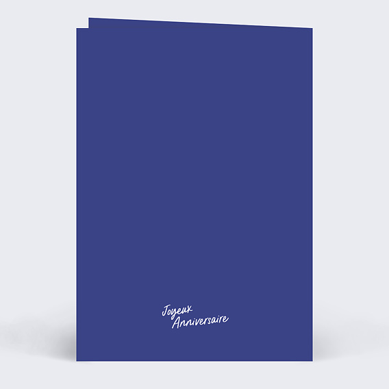 Carte anniversaire C'est ton Jour Verso