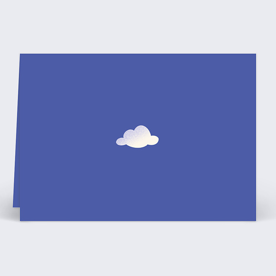 Carte anniversaire Parc d'Attraction Verso