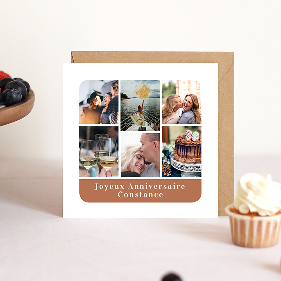 Carte anniversaire Pêle Mêle Camargue Après 4