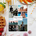Carte anniversaire adulte Multiphotos Etiquette Après 1