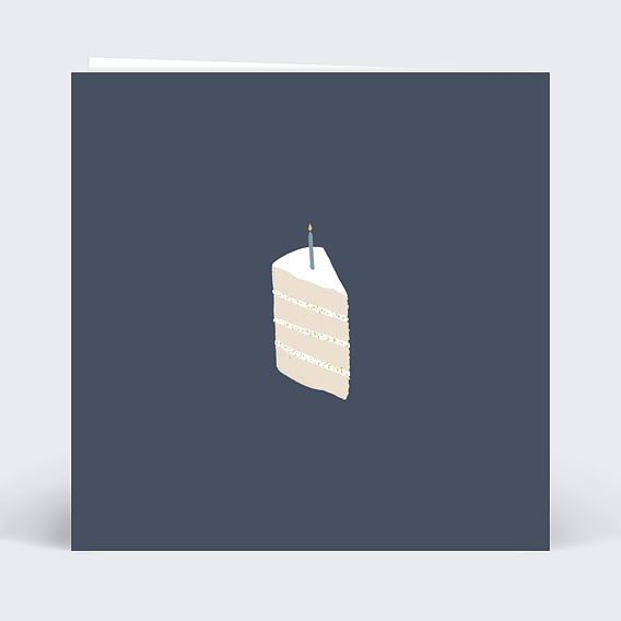 Carte anniversaire Giant Birthday Cake Verso