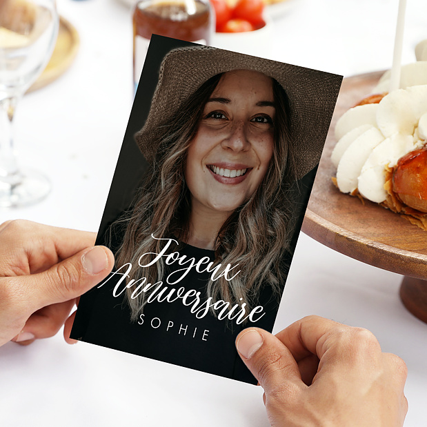 Anniversaire Adulte Photo Pleine Page