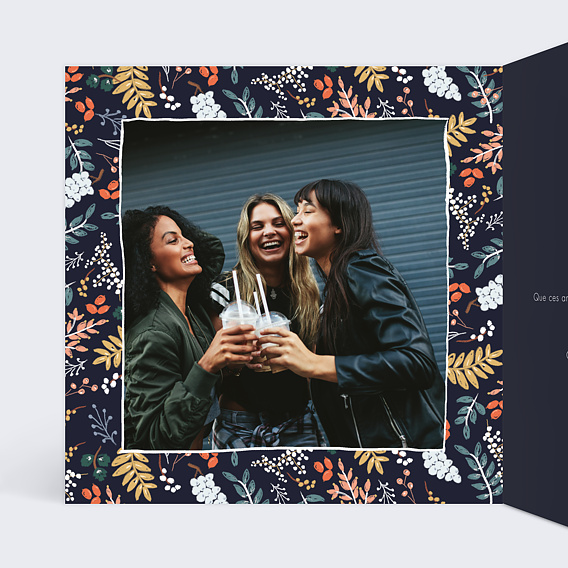 Carte anniversaire Folklore Intérieur Gauche