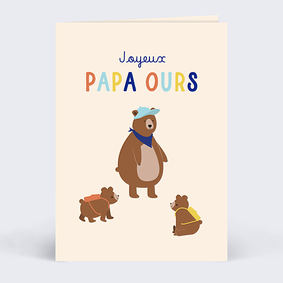 Anniversaire Adulte Papa Ours