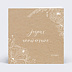 Carte anniversaire adulte Gravure Kraft