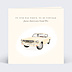 Carte anniversaire adulte Voiture Vintage Recto