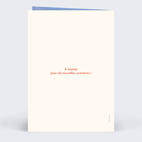 Carte anniversaire Amis en film d'animation Verso