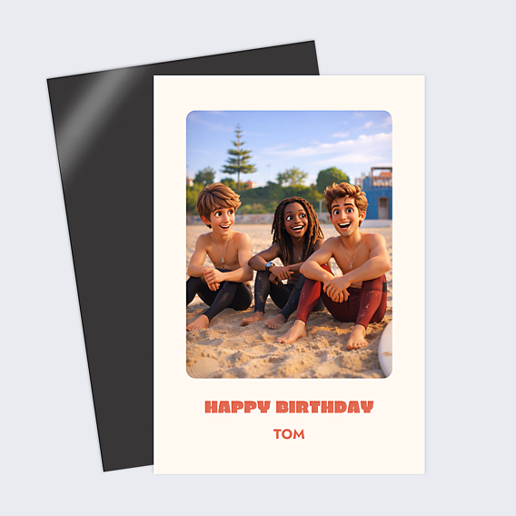 Anniversaire Adulte Amis en film d'animation