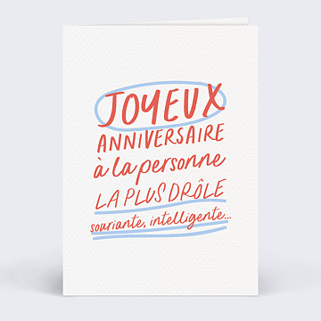 Anniversaire Adulte Détail caché