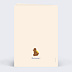 Carte anniversaire Papa Ours Verso