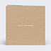 Carte anniversaire Gravure Kraft Verso