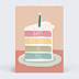 Anniversaire Adulte Gâteau de Fête