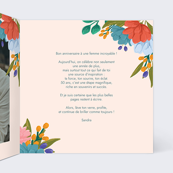 Anniversaire Adulte Jardin enchanté