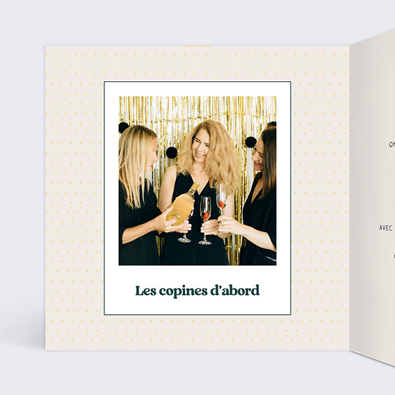 Carte anniversaire Objets des années 70 Intérieur Gauche