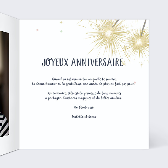 Anniversaire Adulte Magic Candle
