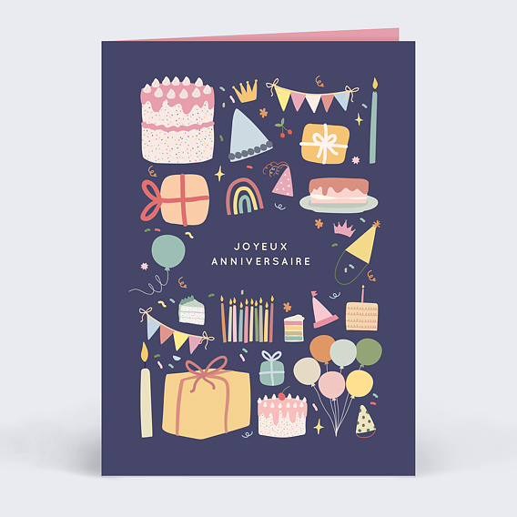 Anniversaire Adulte Accumulation Festive