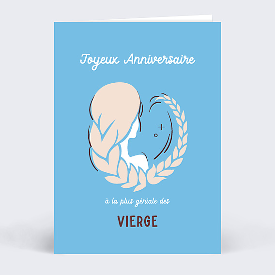 Anniversaire Adulte Astro Vierge