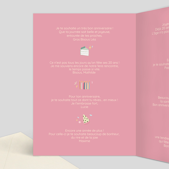 Anniversaire Adulte Accumulation Festive